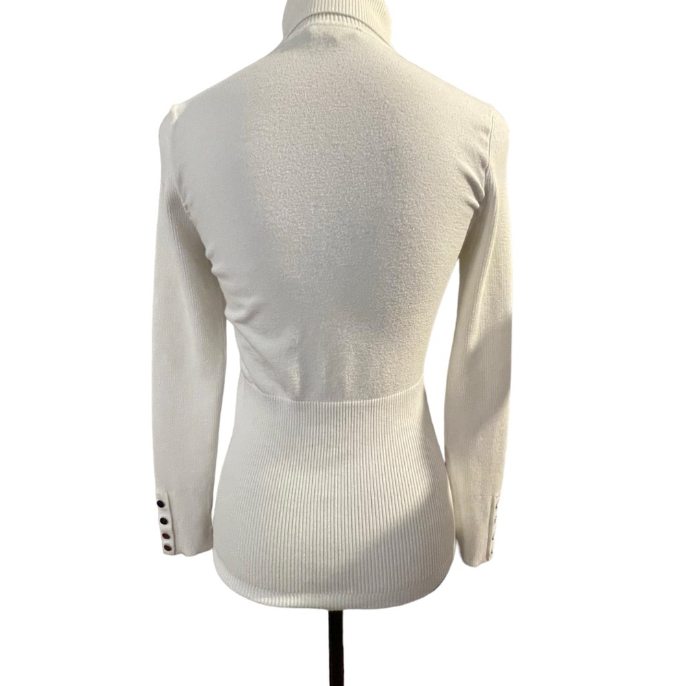 White House Black Market White Turtleneck Sweater - Picture 6 of 15